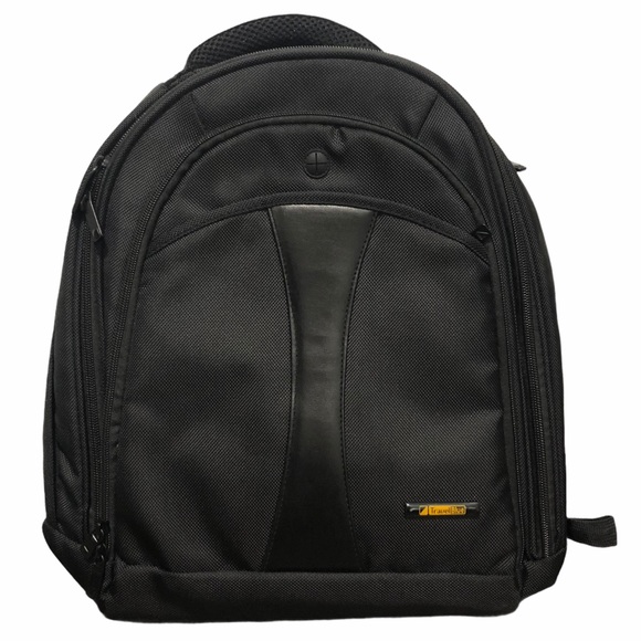 Travel Blue Small Round Black Laptop Backpack Bag - Picture 1 of 8